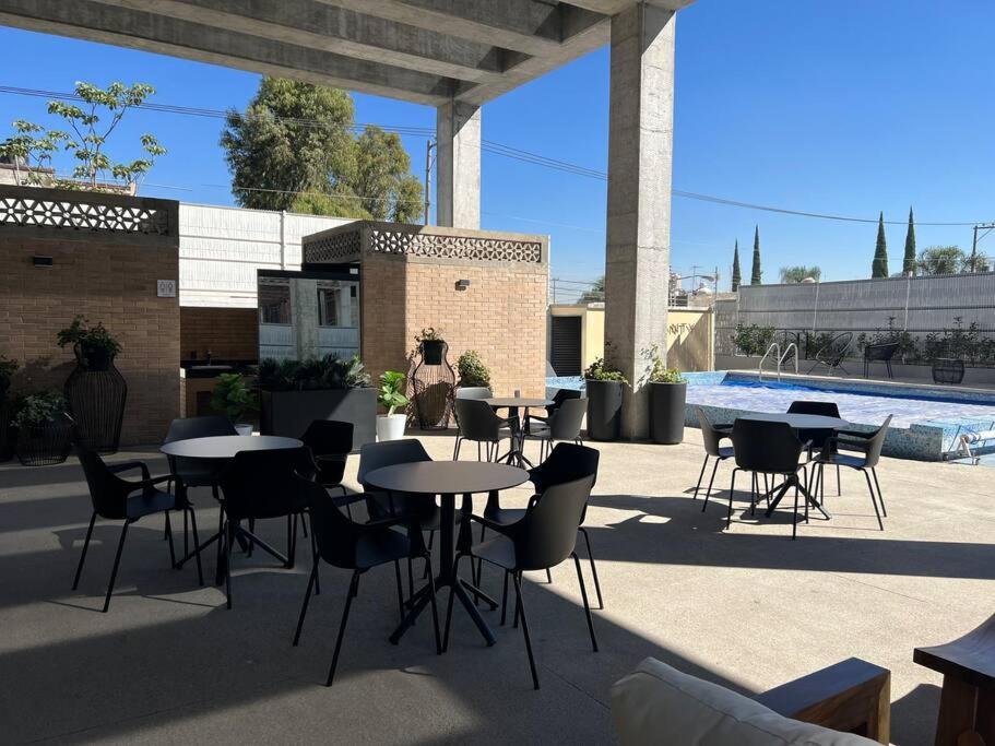 Depa Boho Al Sur Pet Friendly Piscina Gym Sala De Cine Guadalajara Exterior foto
